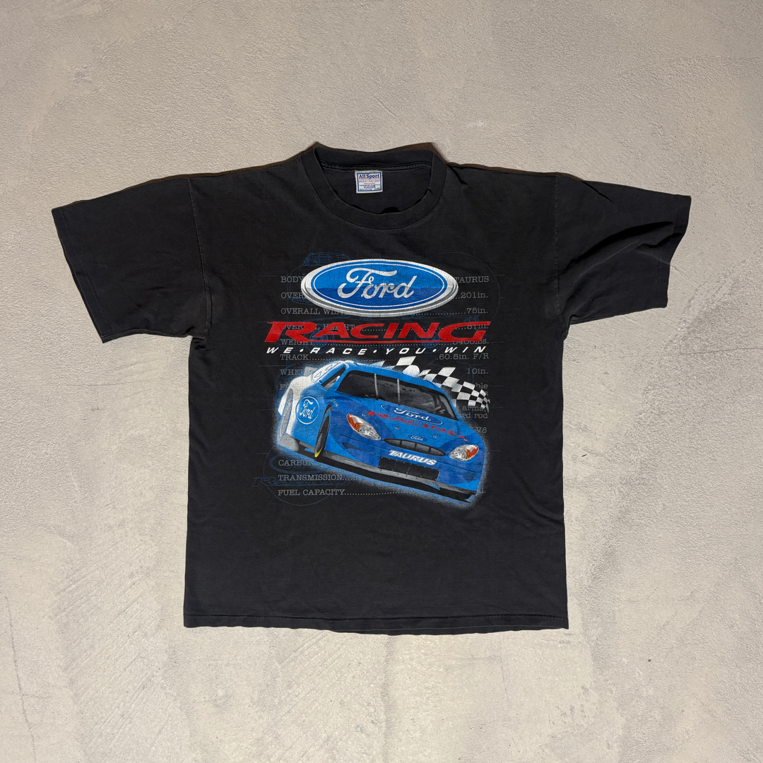 Rare Vintage Ford Racing T-shirt Single Stitch