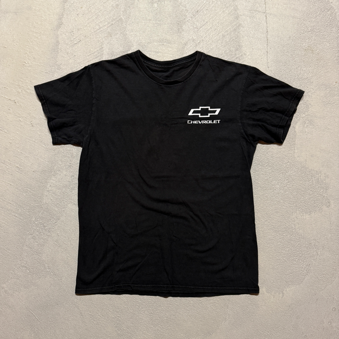Vintage Chevy Hunting Camo Skull T-shirt