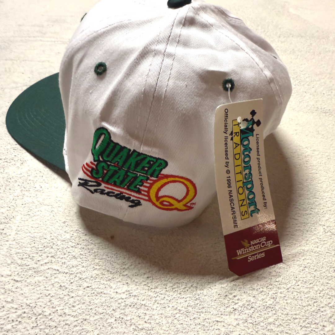 NEW W/ TAG: 90s Vintage Jeff Gordon Nascar Quaker State SnapBack