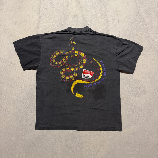 Rare Vintage 90s Marlboro Rattlesnake Pocket T-shirt
