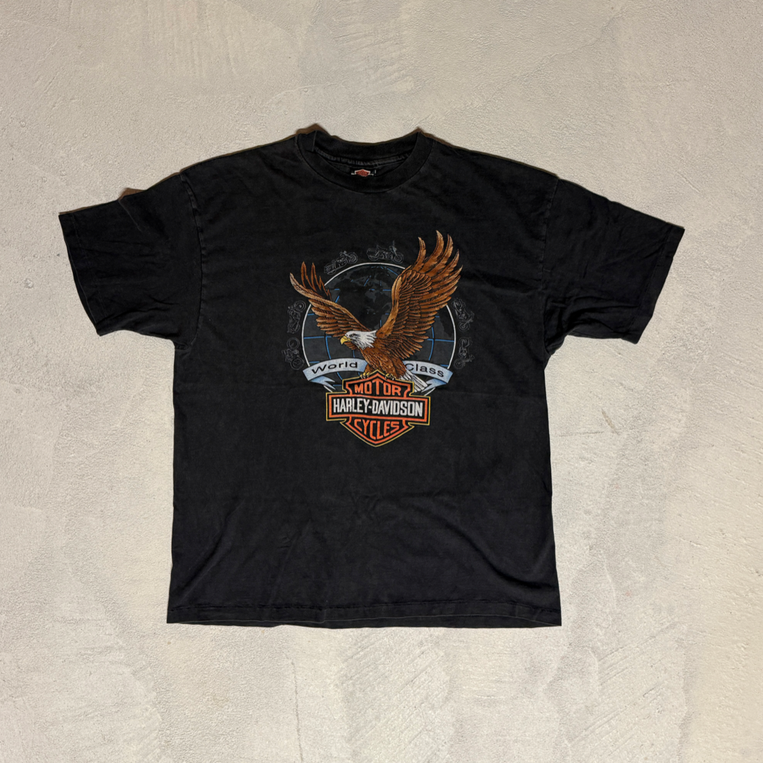 Vintage Harley Davidson World Class T-shirt Single Stitch
